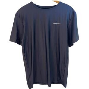 Under Armour Black T-Shirt Athletic Crew Neck Short Sleeve Base Layer Size L